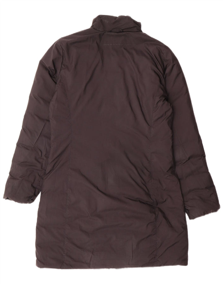 The North Face Damen Reversibler gepolsterter Mantel UK 12 Mittelschwarzes Nylon