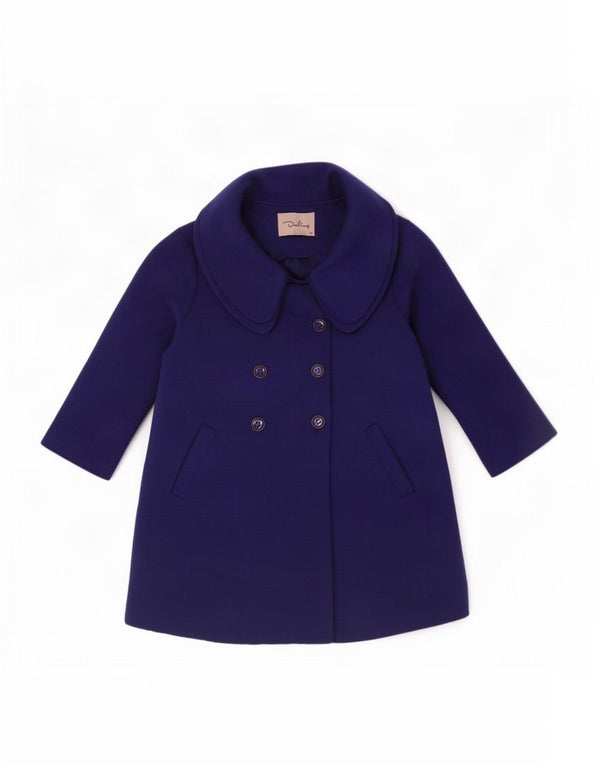 Darling Gabardina de manga 3/4 para mujer UK 6 XS Azul marino Poliéster