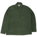 Męski sweter polarowy Mountain Warehouse z zamkiem błyskawicznym, 2XL, zielony poliester