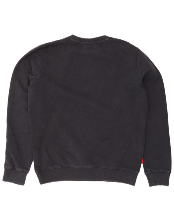 Męski sweter Superdry, duży, granatowy, bawełniany