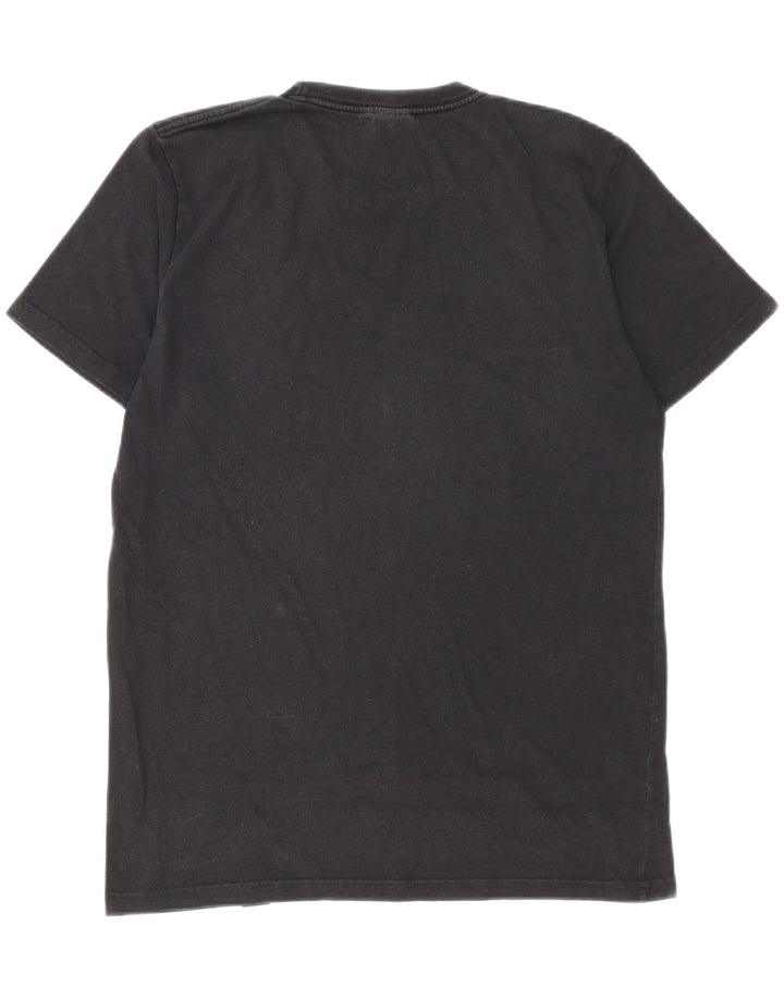 Carhartt Mens Graphic T-Shirt Top Medium Black Cotton