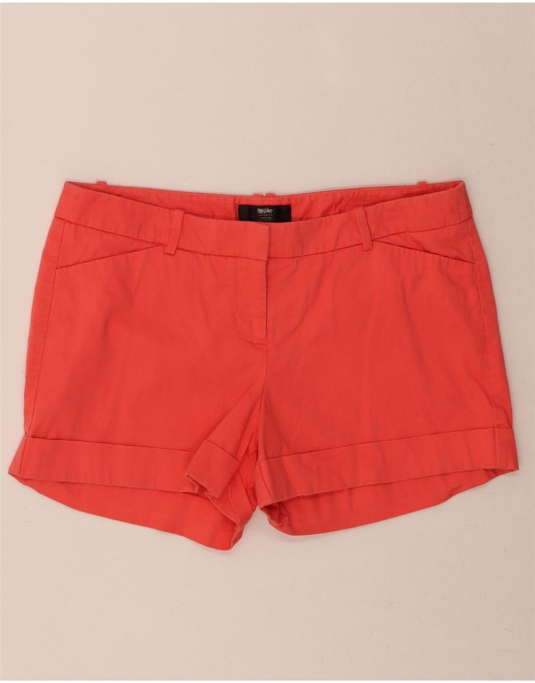 MOSSIMO Womens Stretch Casual Shorts US 12 Large W34 Pink Cotton Vintage Mossimo and Second-Hand Mossimo from Messina Hembry 
