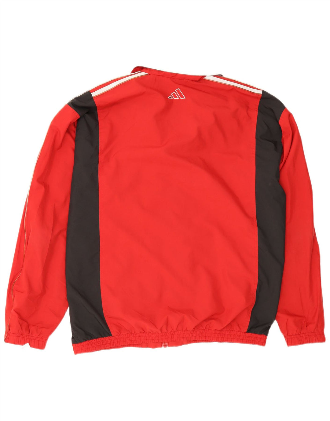 Adidas Veste de survêtement pour homme XL Rouge Colourblock Polyester