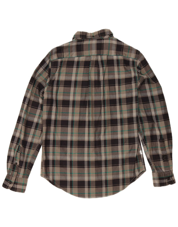Ανδρικό φανελένιο πουκάμισο Levi's Slim Fit Small Grey Check Cotton