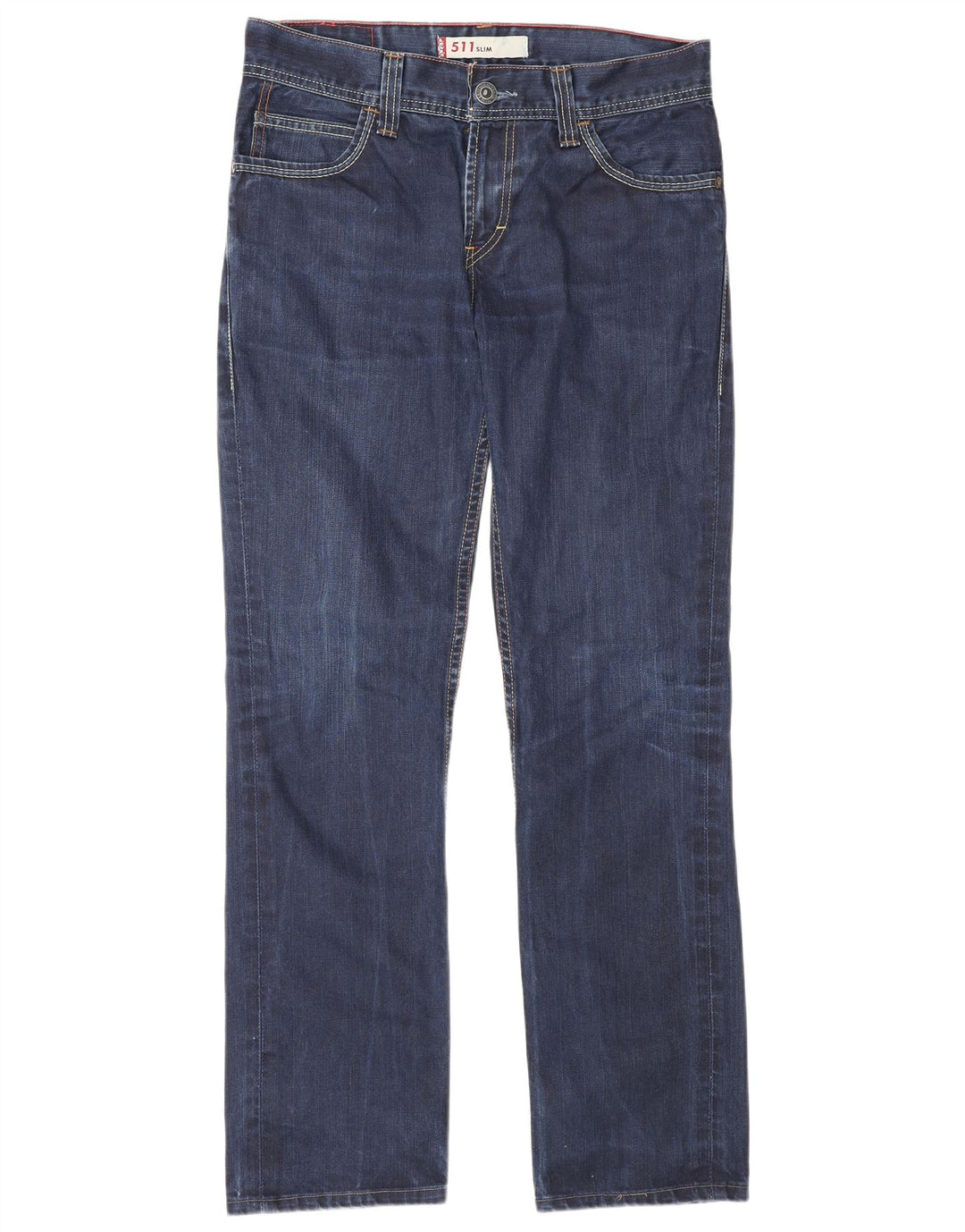 Levi's Herren 511 Slim Jeans W33 L34 Blaue Baumwolle