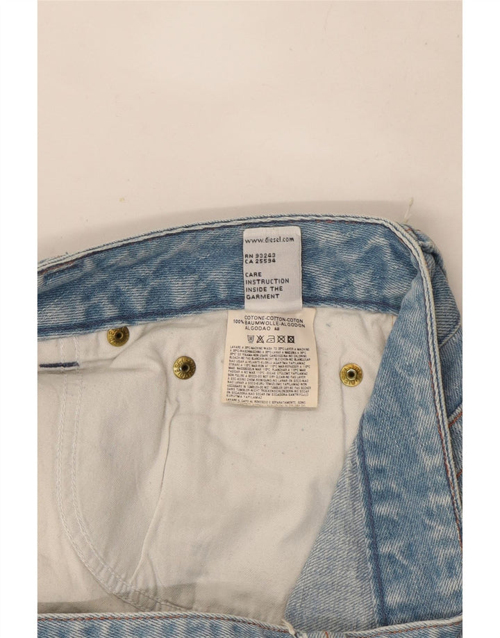 Diesel Womens Bootcut Jeans W32 L34 Blue Cotton