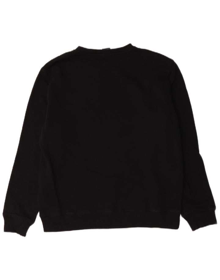 North Sails Mens Sweatshirt Jumper Large Black Cotton