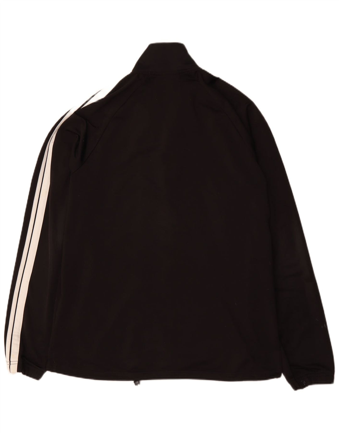 Asics Mens Tracksuit Top Jacket Large Black Colourblock