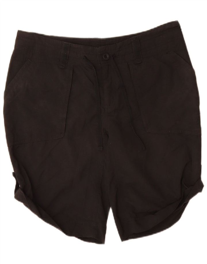 The North Face Womens Casual Shorts US 8 Medium W32  Black Nylon