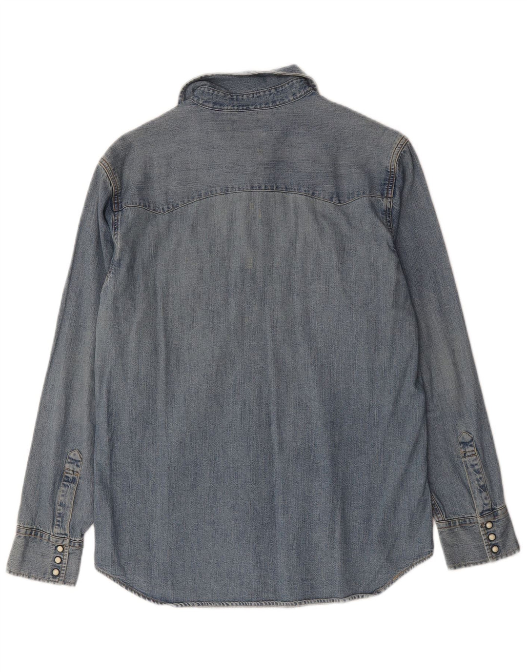 Levi's Denimskjorte til mænd, lille blå bomuld