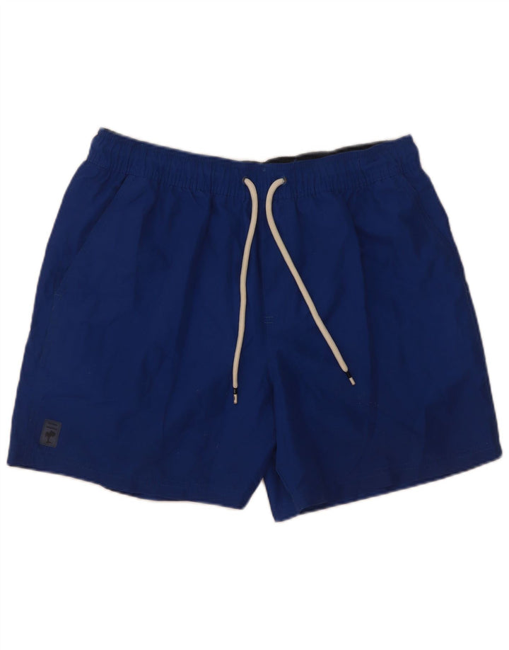 Marks & Spencer Herren-Badeshorts aus mittelblauem Polyester