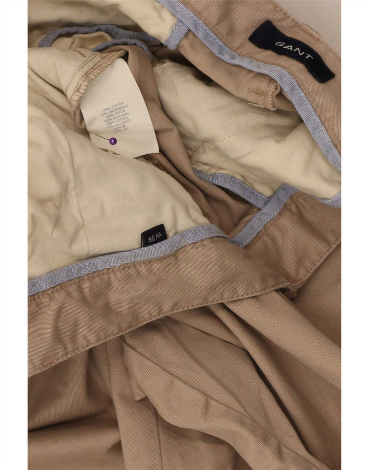 Gant Mens Chino Shorts W38 XL Beige Cotton