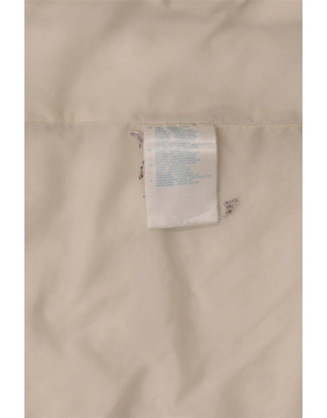 Reebok Womens Windbreaker Jacket UK 16 Large White Polyester Sports