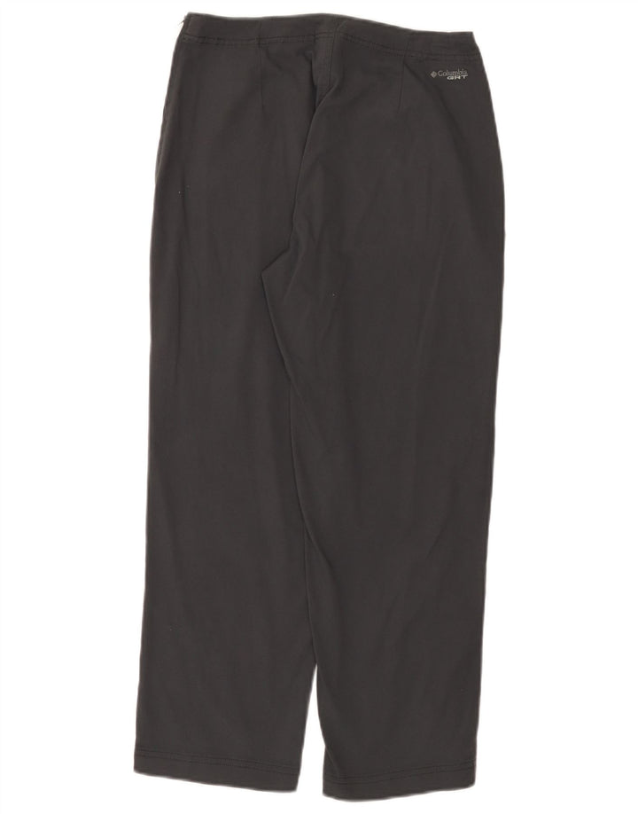 Columbia Womens Straight Trousers US 6 Medium W26 Grey Nylon