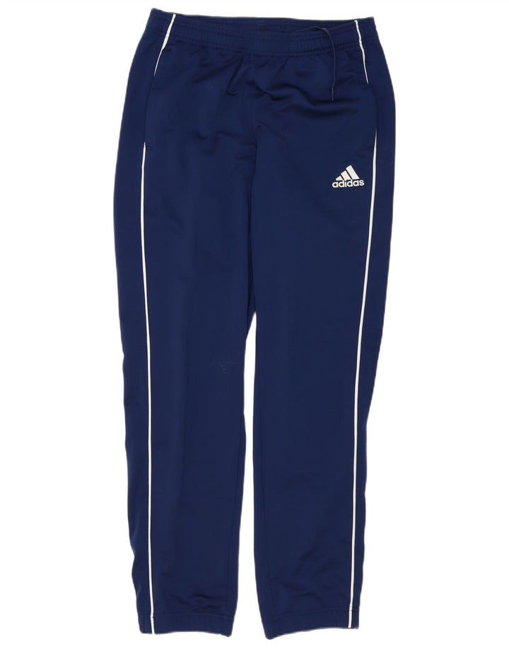 Pantaloni da tuta da uomo Adidas Joggers medi in poliestere blu navy