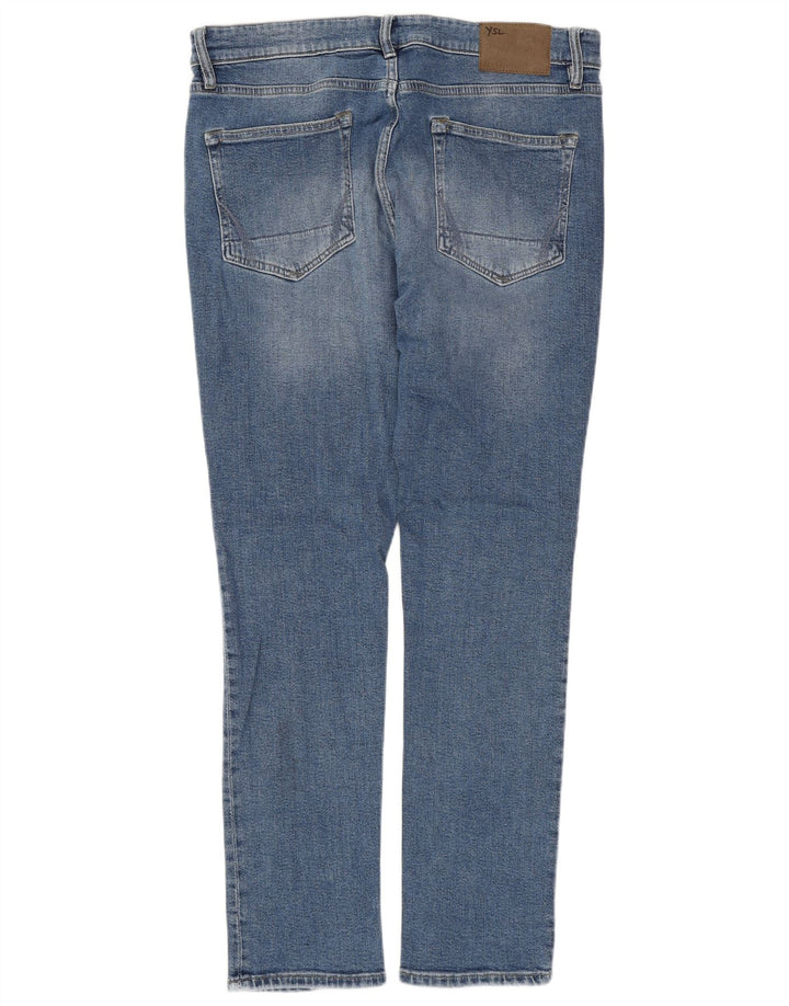 ALL SAINTS Mens Slim Jeans W34 L30 Blue Cotton