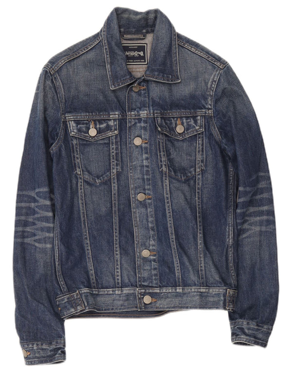 Jack & Jones Chaqueta Vaquera para Mujer UK 36 Small Azul Marino Algodón