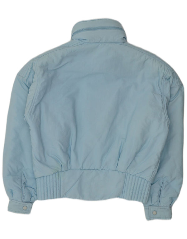 Cerruti 1881 Womens Hooded Oversized Padded Jacket UK 8 Small Blue