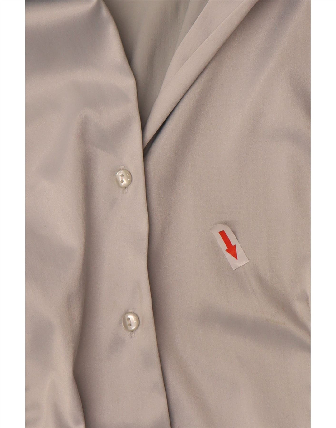 Camicetta camicia da donna Naracamicie UK 12 poliestere argento medio