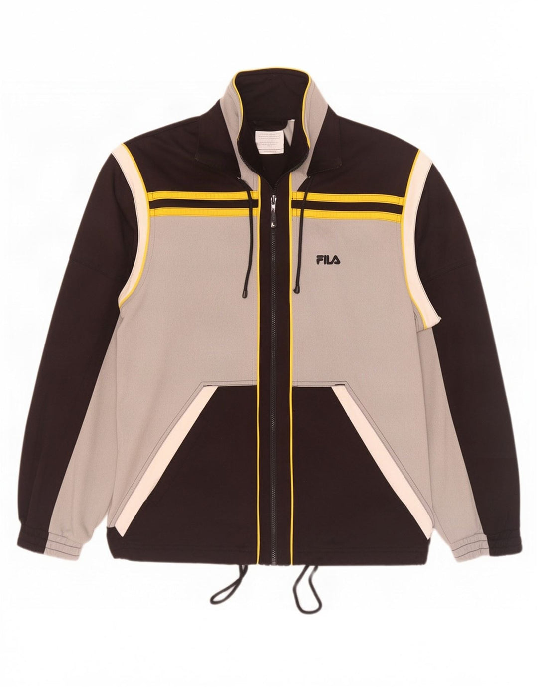 Fila Træningsdragt til mænd Topjakke IT 50 Mellemgrå Colourblock Polyester