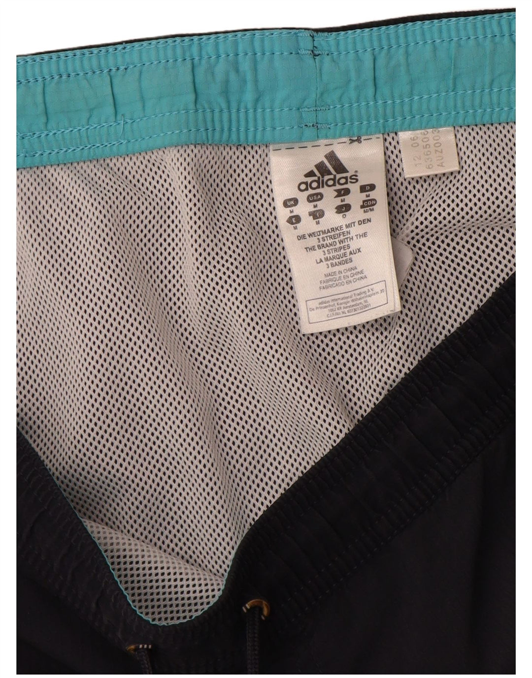 Adidas Herre Sportshorts Medium Navy Blue Colourblock Polyamid