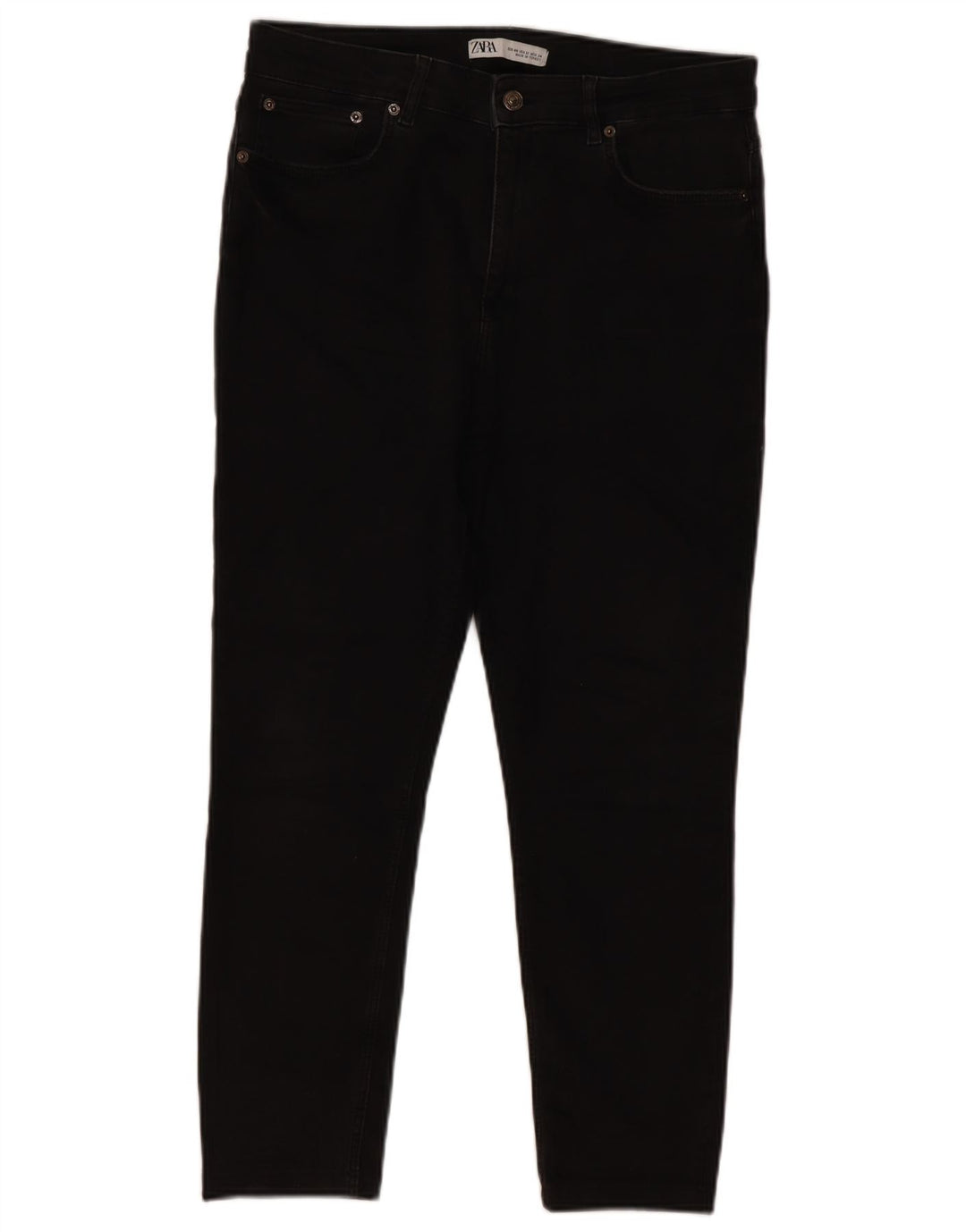 Zara Damen Slim Jeans EU 44 XL W34 L24 Schwarz