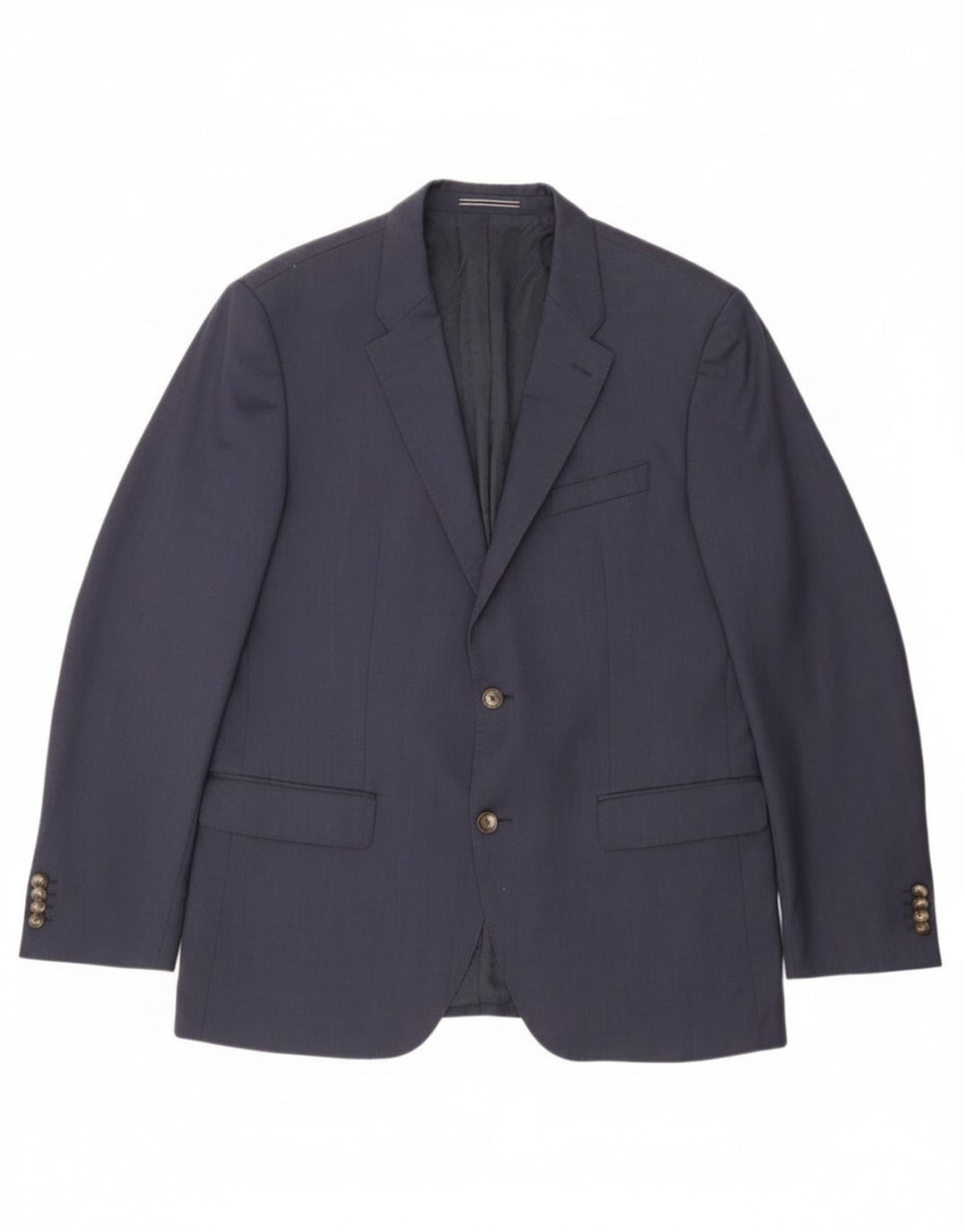 Tommy Hilfiger Mens Tailored 2 Button Blazer Jacket IT 54 2XL Navy Blue