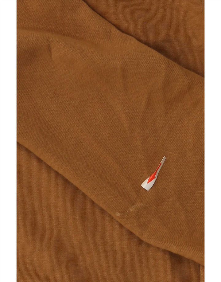 Ted Baker Mens Graphic Sweatshirt Jumper Size 2 Small Brown Cotton