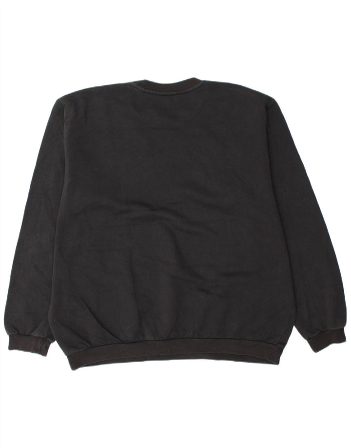 Adidas Mens Sweatshirt Jumper XL Black Cotton