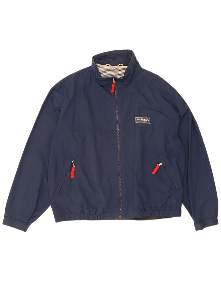 Murphy & Nye Ανδρικό μπουφάν βροχής UK 44 2XL Navy Blue Polyamide