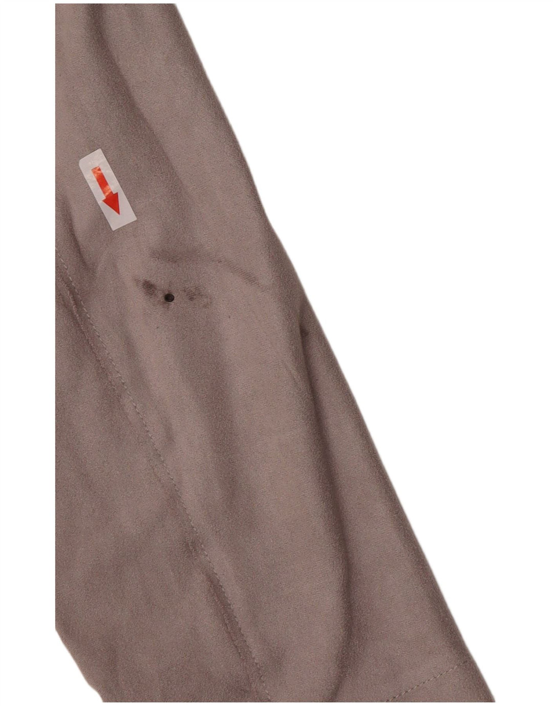Esprit Damen-Trenchcoat aus Wildlederimitat, UK 14, Mittelgrau, Polyester