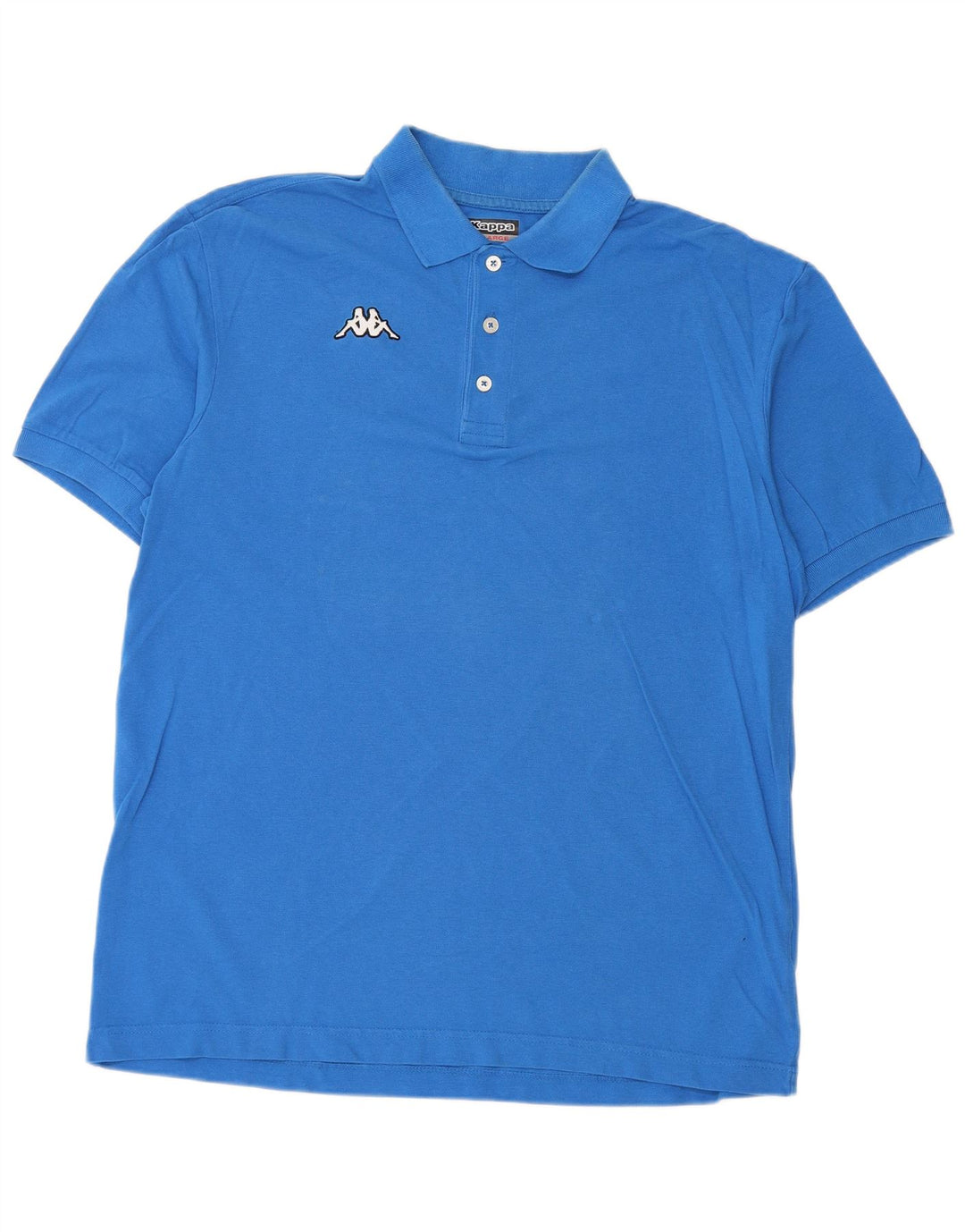 KAPPA Mens Polo Shirt XL Blue Cotton