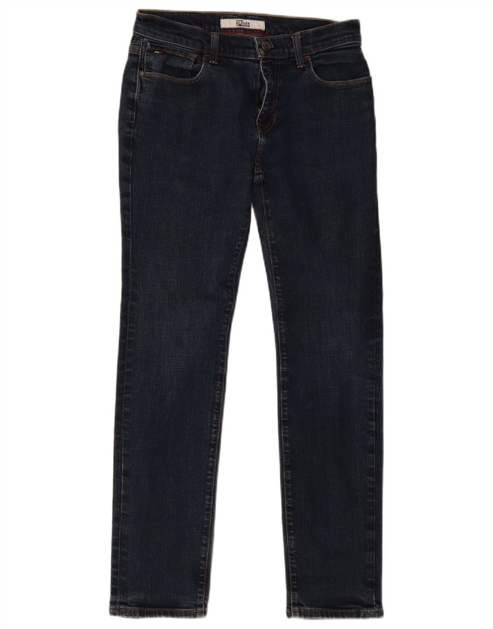 Tommy Hilfiger Mens Slim Jeans W30 L32 Blue Cotton