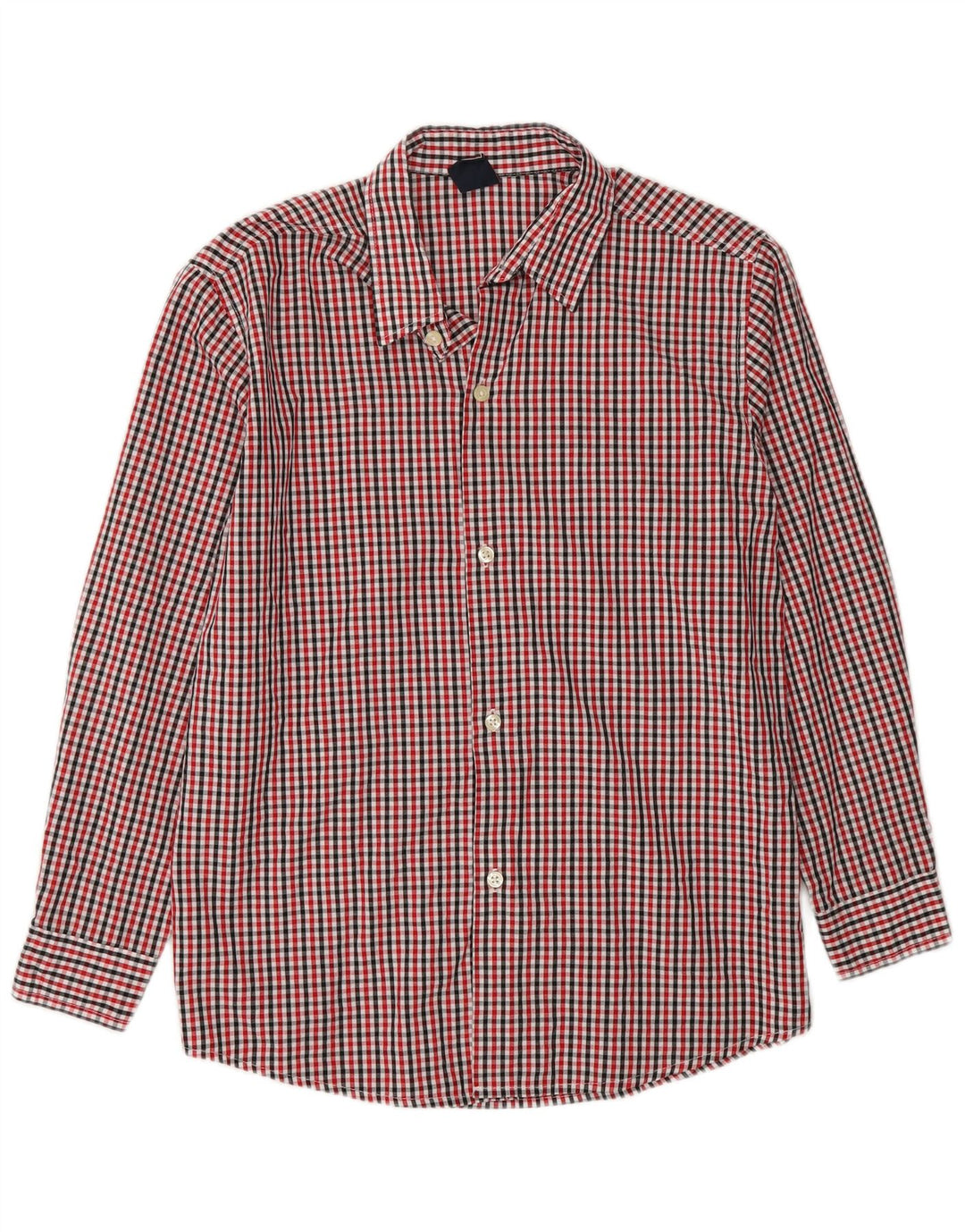 IZOD Boys Shirt 14-15 Years XL  Red Check Cotton