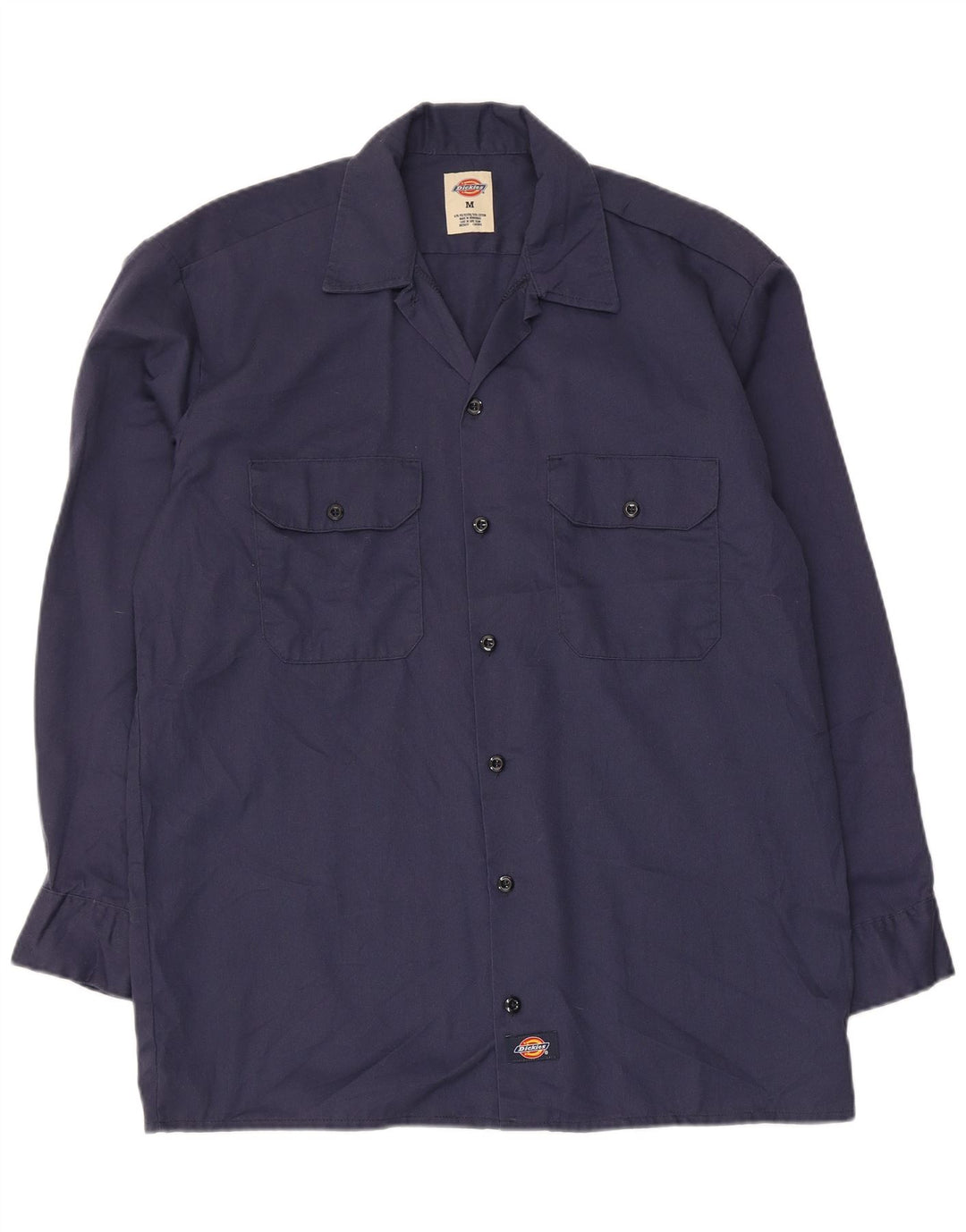 Cămașă Dickies pentru bărbați, poliester mediu bleumarin