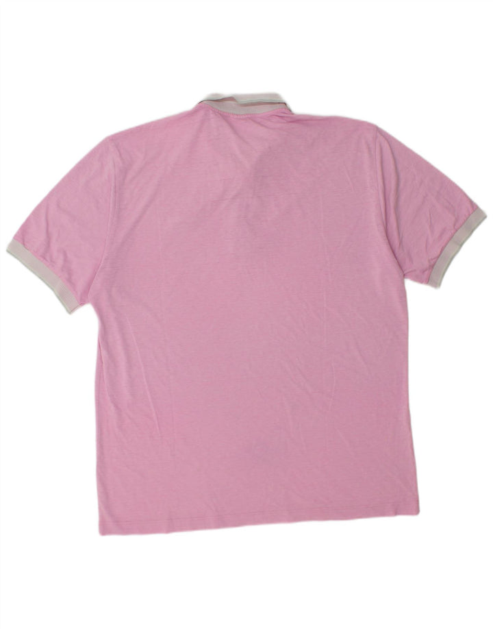 Ellesse Mens Polo Shirt IT 58 2XL Pink