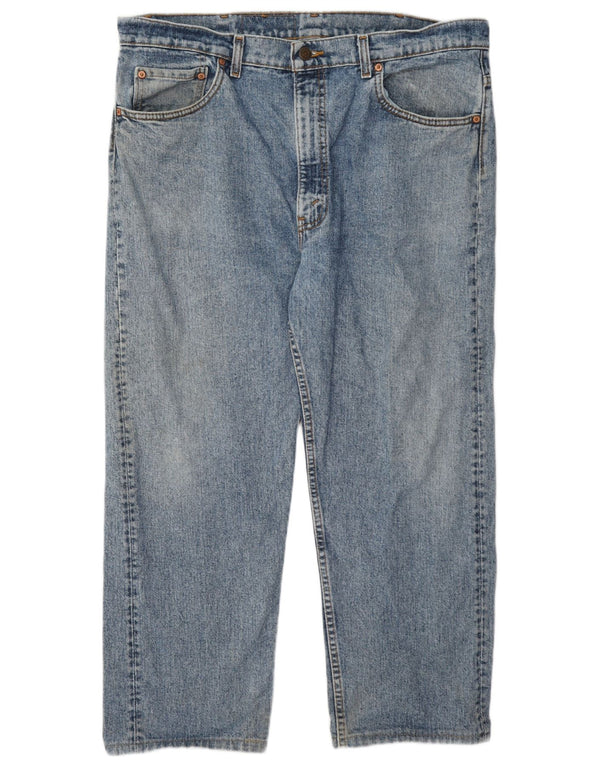 Męskie jeansy Levi's 505 Straight W40 L26 Niebieskie bawełniane