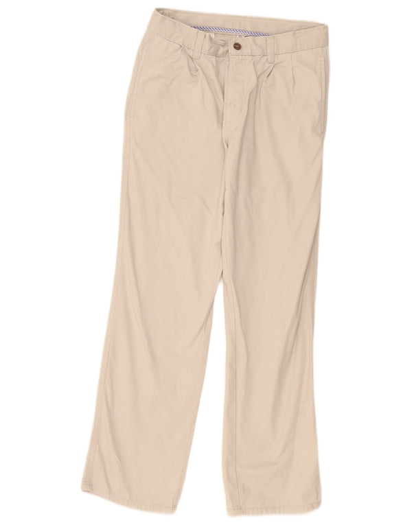 Chaps Pantalones chinos regulares para niños 15-16 años W28 L28 Algodón beige