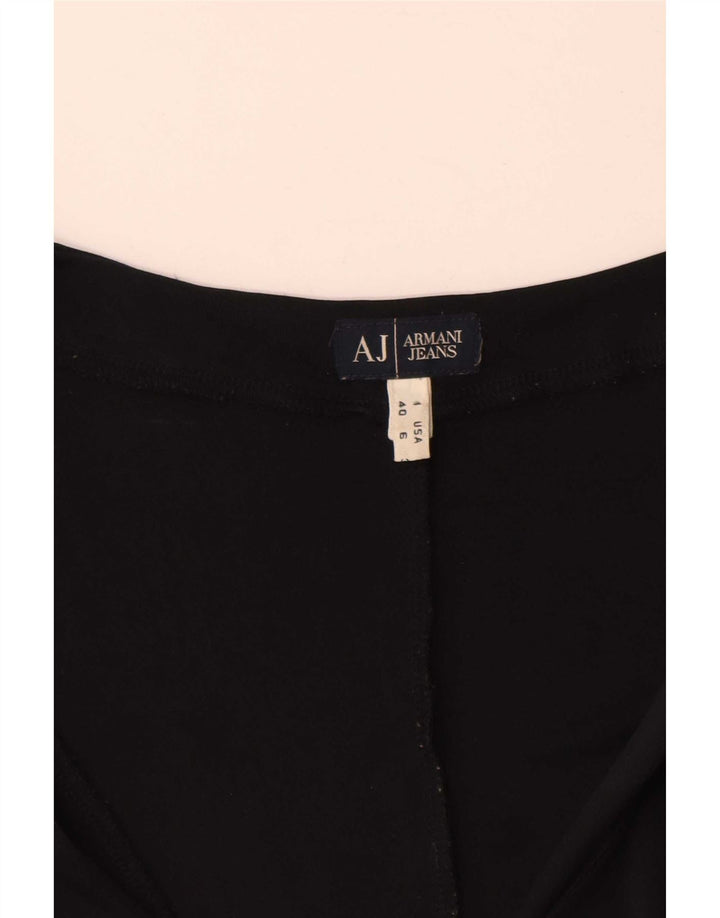 Armani Jeans Womens Bodycon Dress US 6 Medium Black