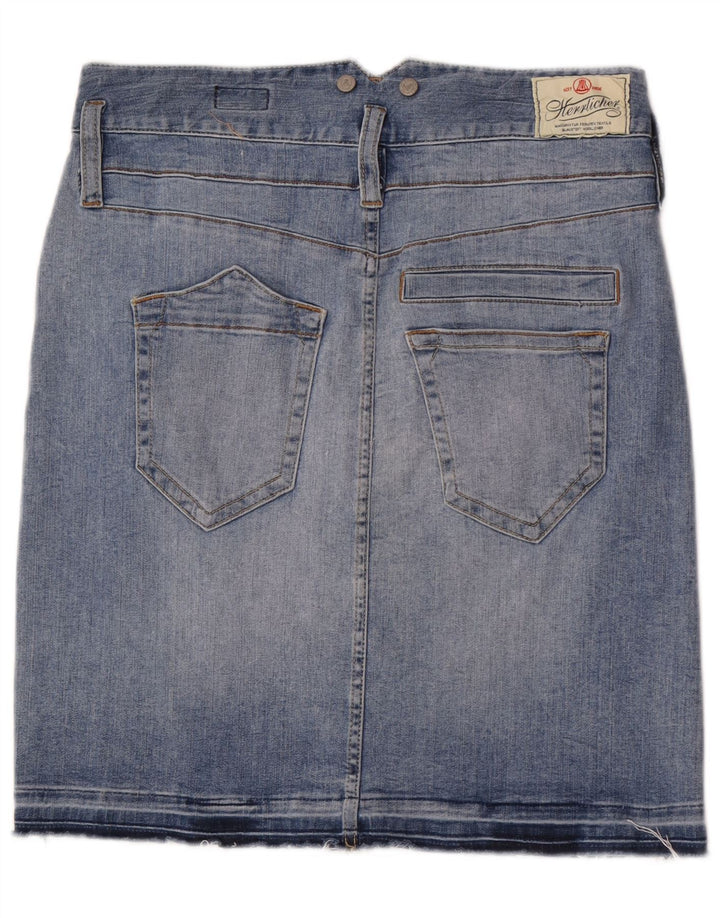 Herrlicher Dame Denim Nederdel W29 Medium Blue Bomuld