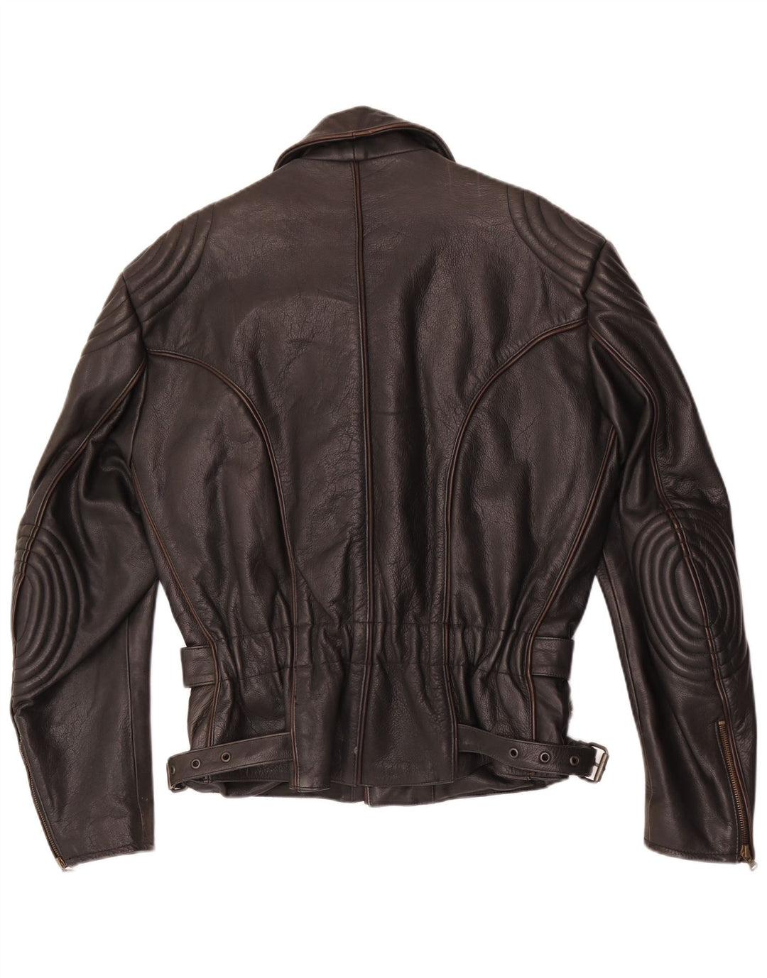 Richa Herre Motorstyle Læder Biker Jacket EU 52 XL Brun