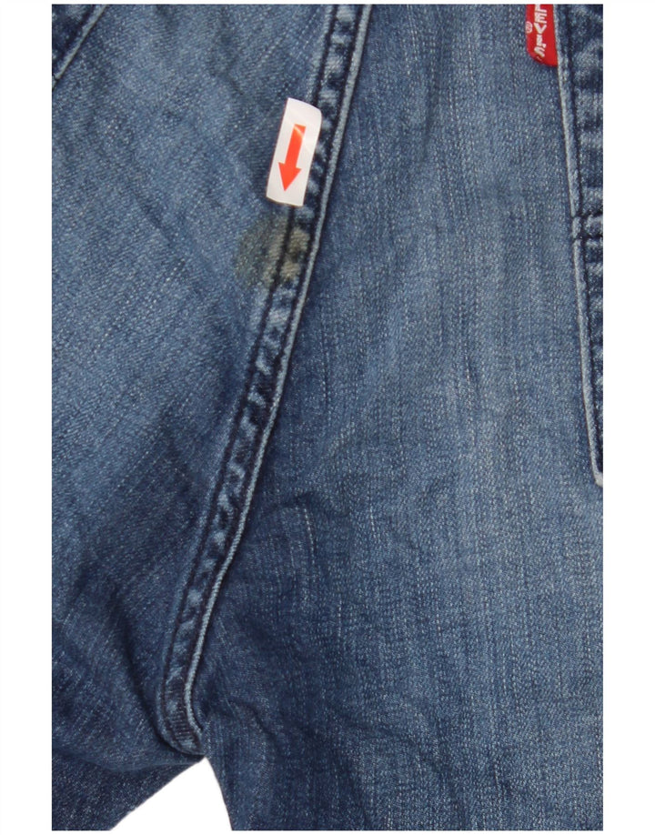 Pantaloncini di jeans Levi's 527 da uomo W36 grandi blu