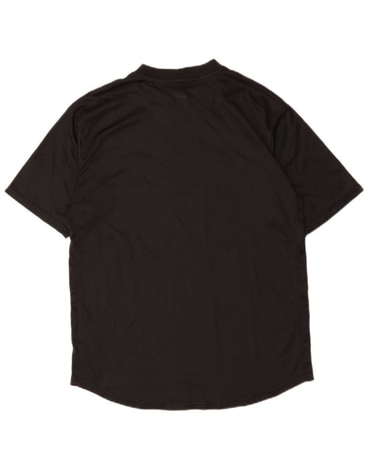 Nike Herre Dri Fit T-Shirt Top Medium Sort Polyester