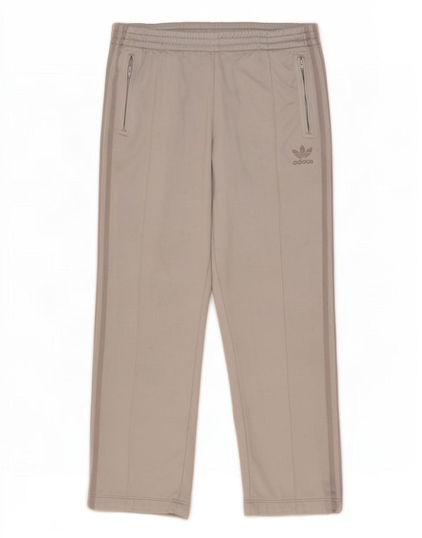 Adidas Womens Tracksuit Trousers EU 46 Large Grey Polyester