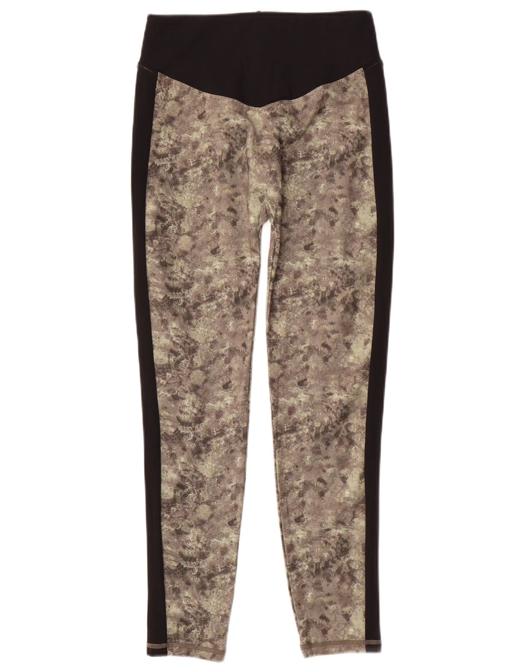 Ellesse Womens Leggings UK 10 Small Green Camouflage Polyester
