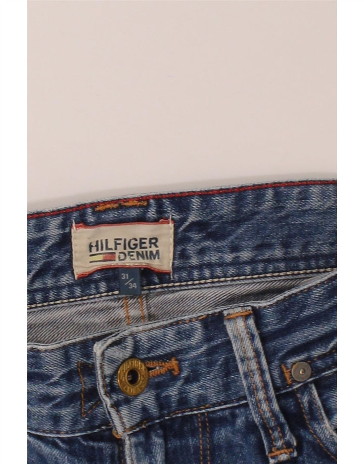 TOMMY HILFIGER Mens Straight Jeans W31 L34 Blue Vintage Tommy Hilfiger and Second-Hand Tommy Hilfiger from Messina Hembry 