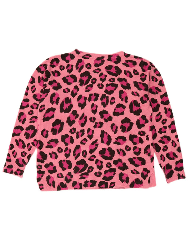 Marks & Spencer Dame sweater med rund hals DK 14 Medium Pink