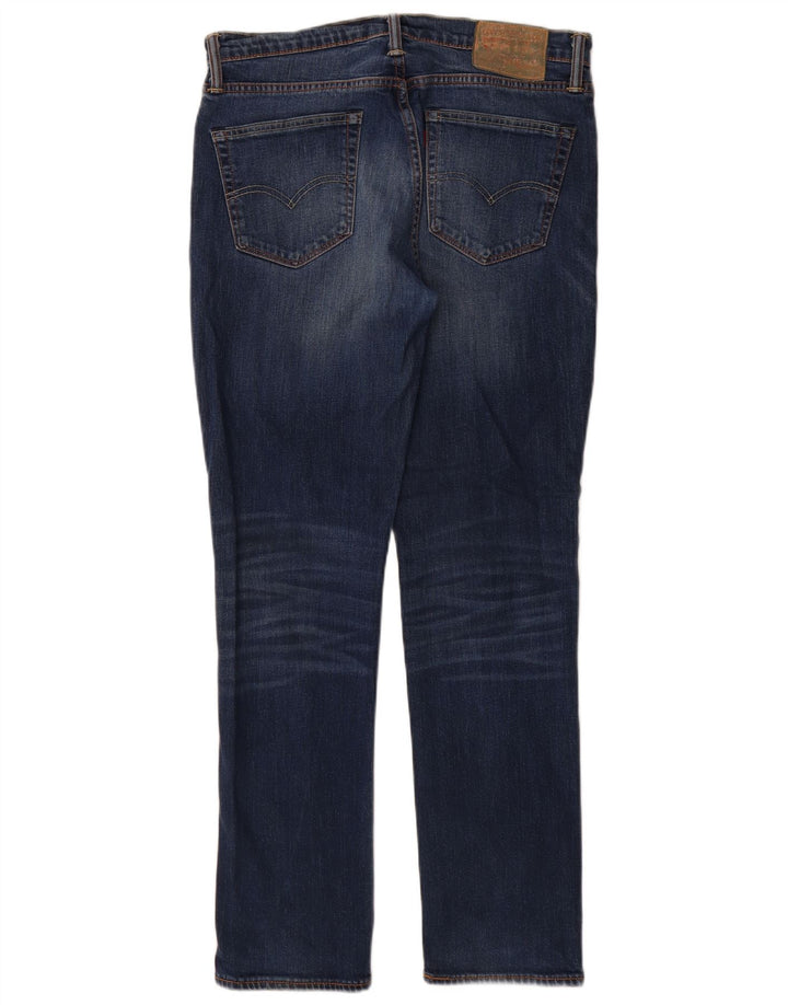 Blugi slim pentru bărbați Levi's W34 L32 Bumbac albastru