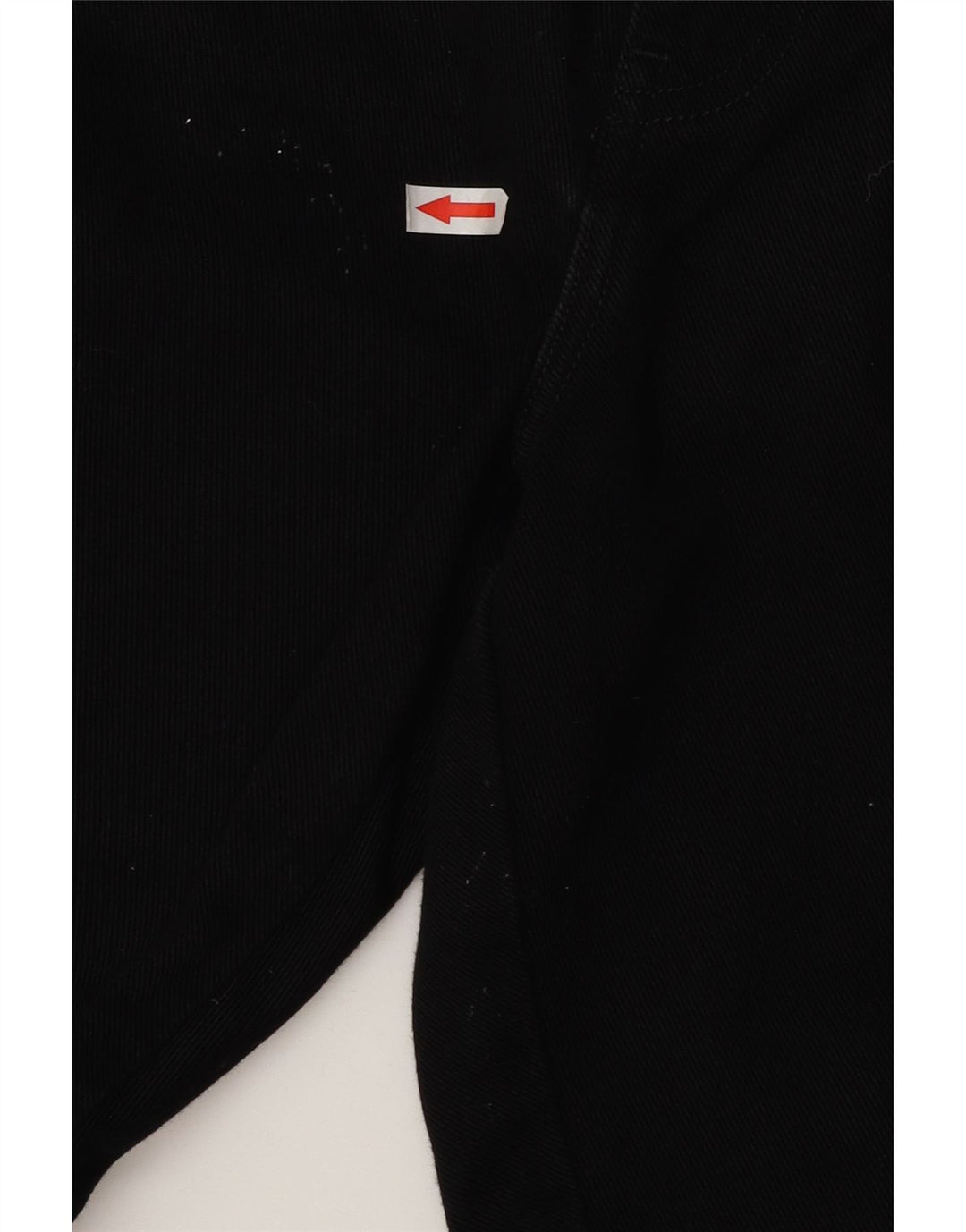 Wrangler Mens Regular Fit Straight Jeans W36 L32 Black Cotton