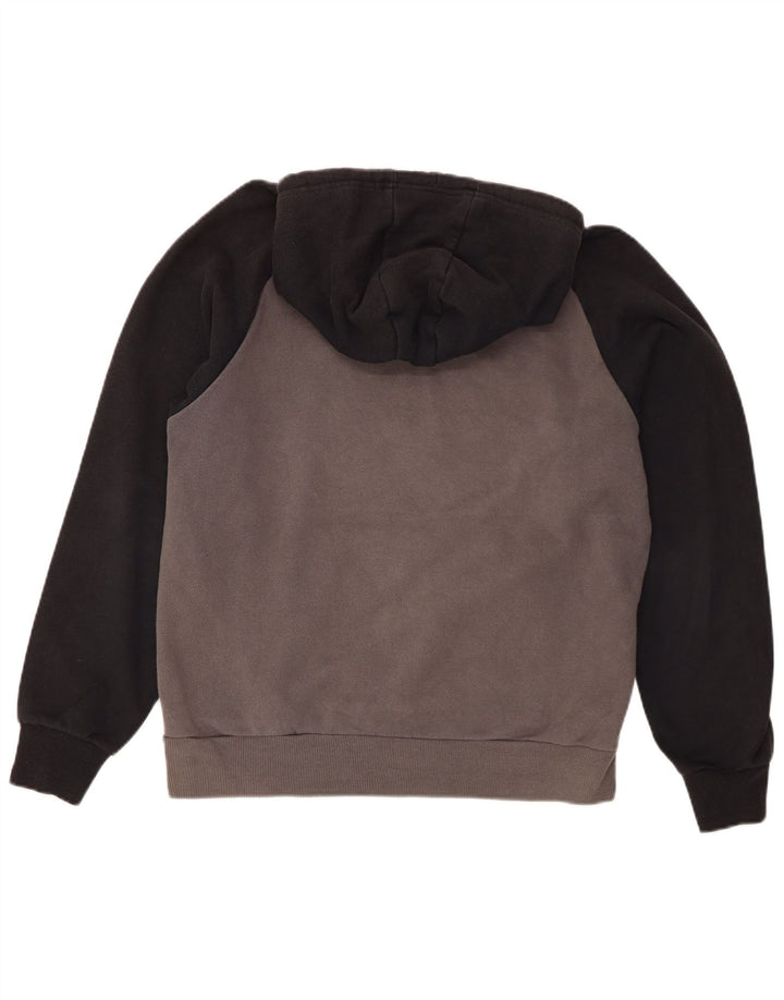 Ellesse Mens Graphic Hoodie Jumper Large Grey Colourblock